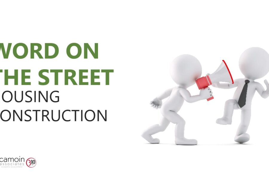 An illustration of a humanoid figure holding a megaphone to its mouth while another figure wearing a tie jumps back next to text that reads, 